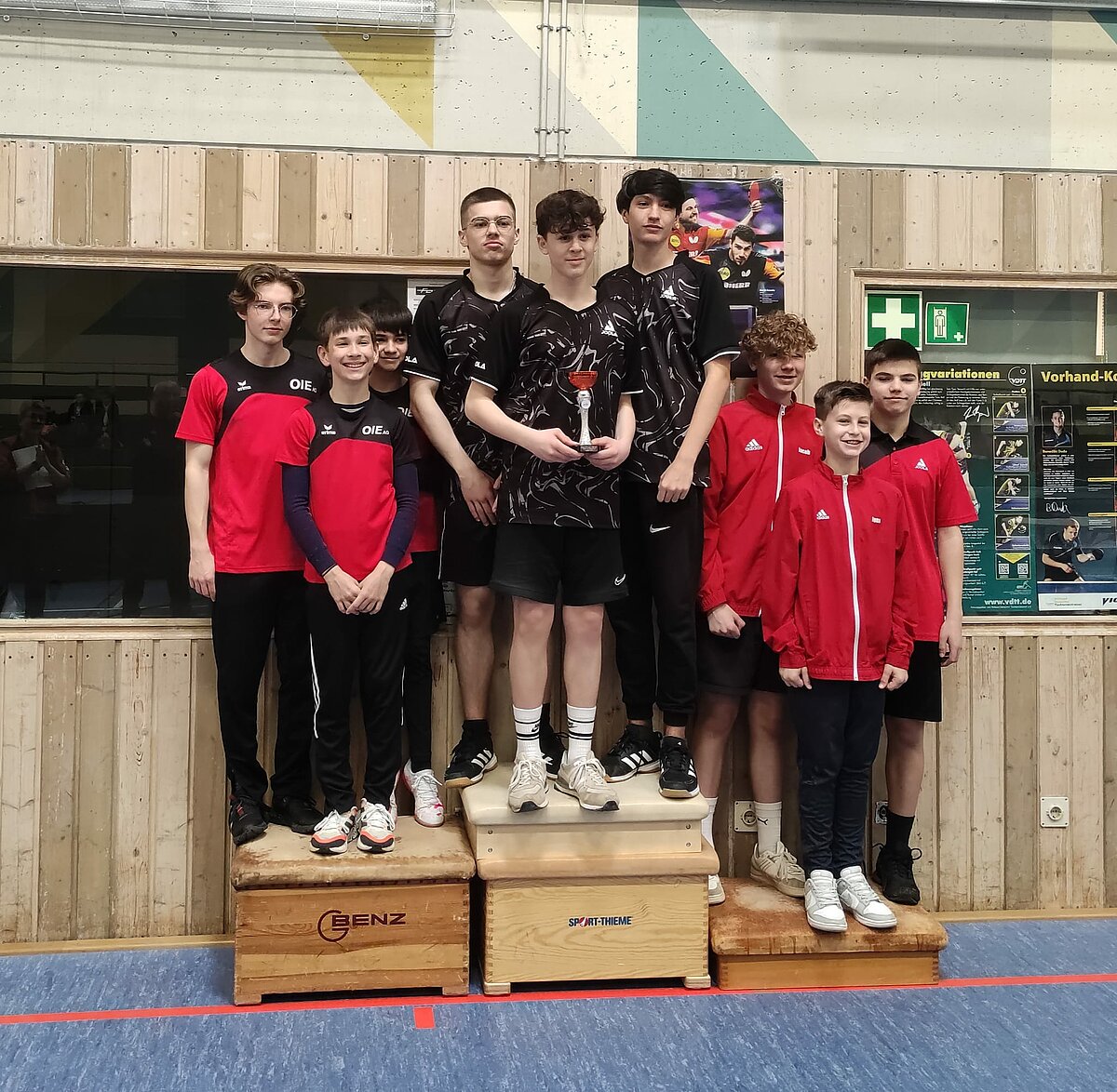 Ergebnisse der Pokalendrunde Jugend Tischtennisverband Rheinland