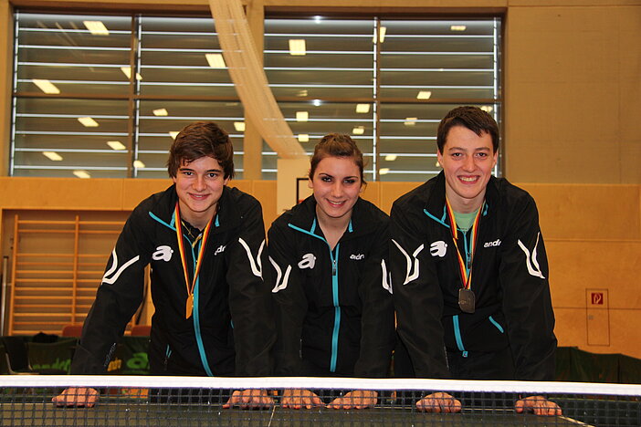 v.l. Christopher Simonis, Hannah Herschel, Kevin Eckmann