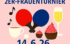 1. Bezirksdamenturnier für 2er-Mannschaften
