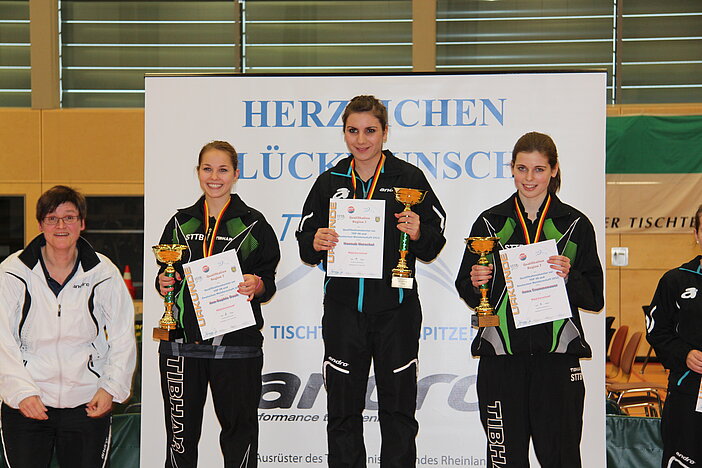 Siegerehrung Mädchen