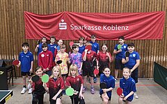 Koblenzer Stadtmeisterschaft der Tischtennisjugend 2025 erfolgreich ausgetragen