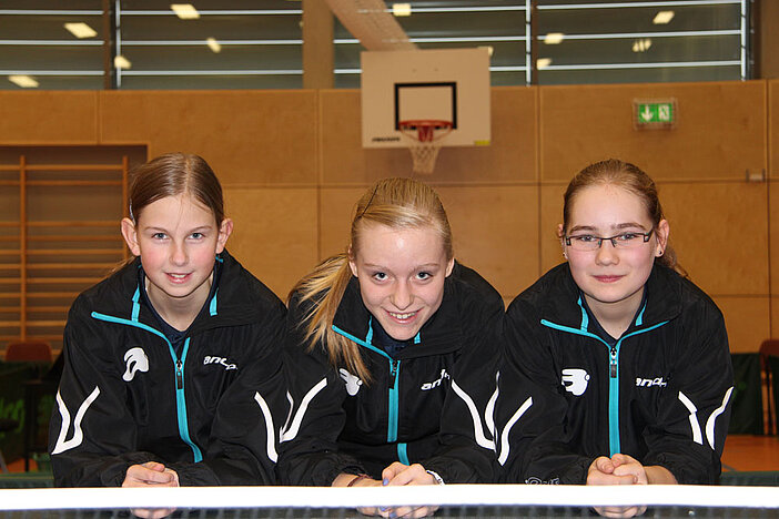 v.L. Katrin Drysch, Isabell Bruhn, Johanna Pfefferkorn