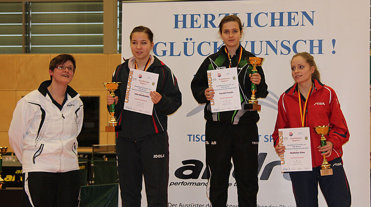 Siegerehrung Schülerinnen