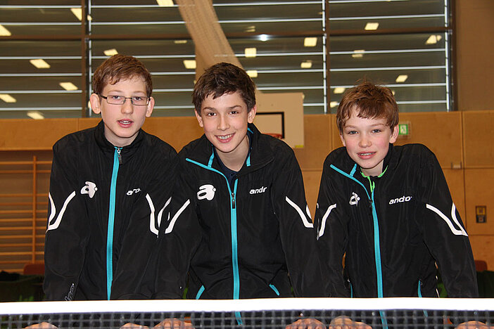 v.l. Tobias Braun, Niclas Ott, Mattes Häusler